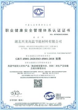 職業(yè)健康安全管理體系認(rèn)證